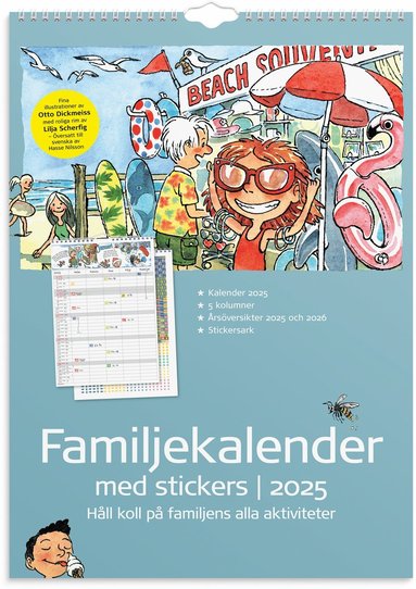 Familjekalender 2025 Stickers 1