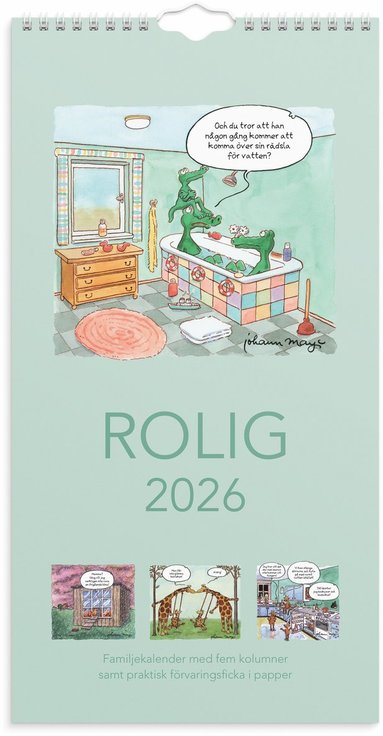 Familjekalender 2026 Rolig 1