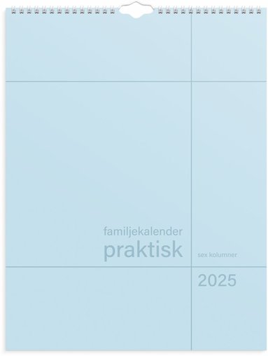 Familjekalender 2025 Praktisk 1