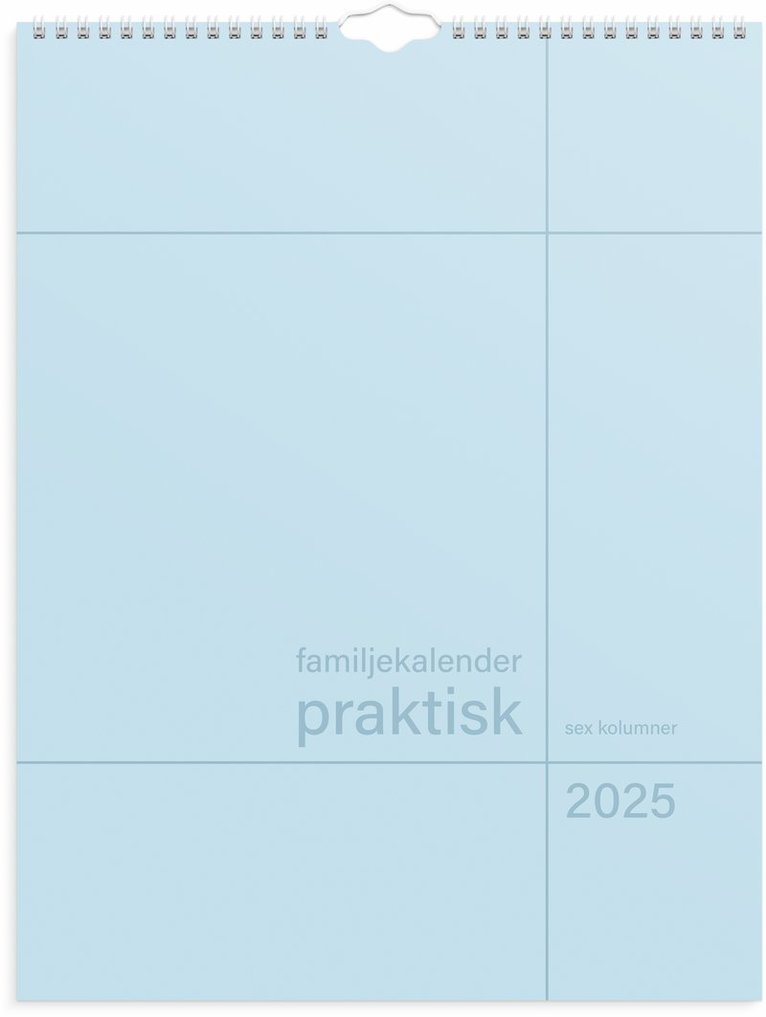 Familjekalender 2025 Praktisk 1