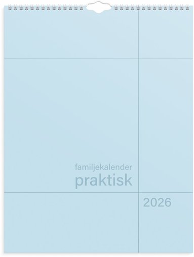 Familjekalender 2026 Praktisk 1