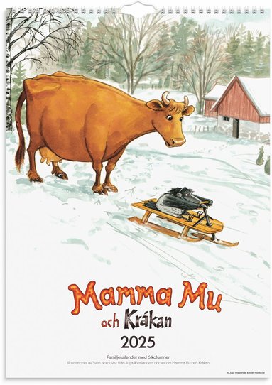 Familjekalender 2025 Mamma Mu 1