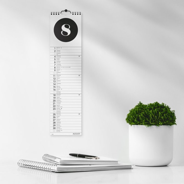 Väggkalender 2025 Simple, Övrigt