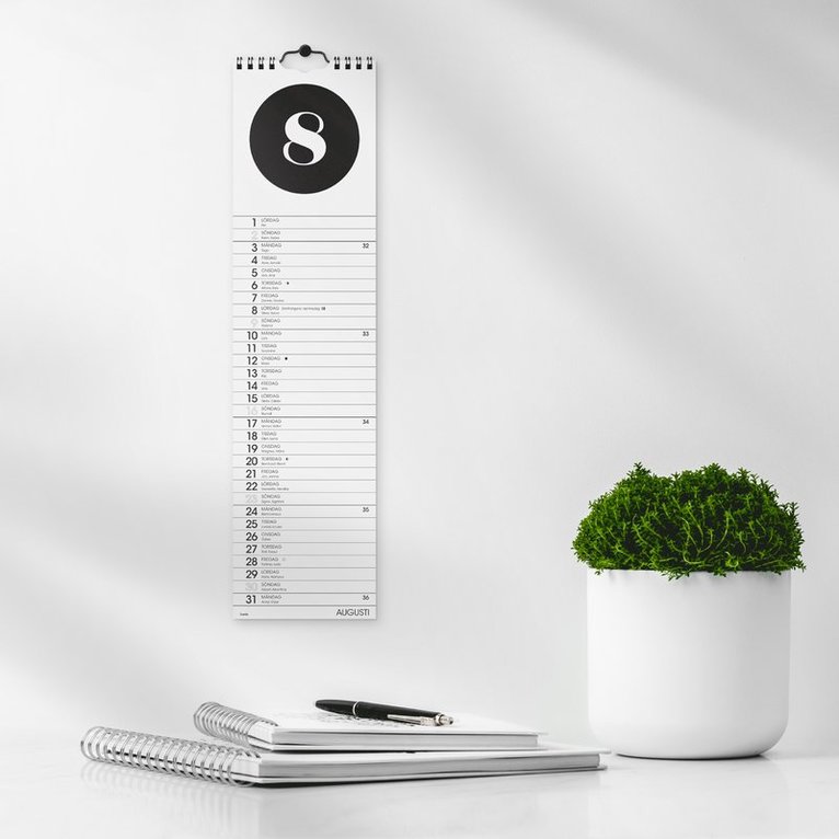 Väggkalender 2026 Simple, Övrigt