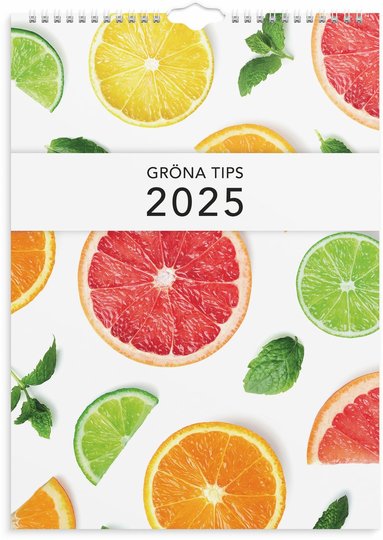 Väggkalender 2025 Gröna tips 1