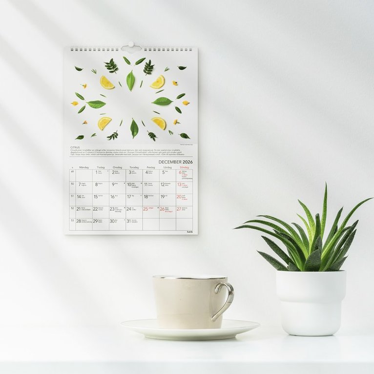 Väggkalender 2026 Gröna tips, Övrigt