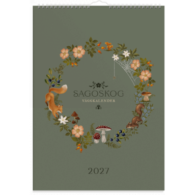 Väggkalender 2027 Sagoskog, Övrigt