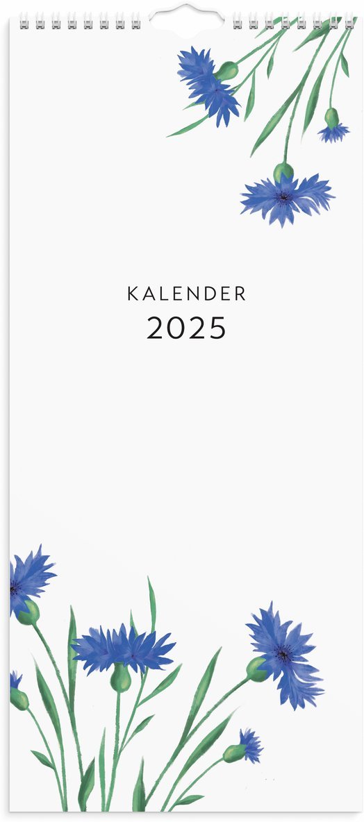 Väggkalender 2025 Lilla Blomsterkalendern 1