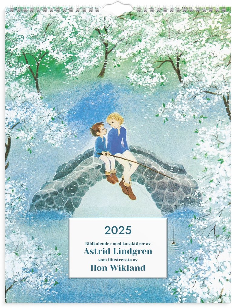 Väggkalender 2025 Ilon Wikland 1