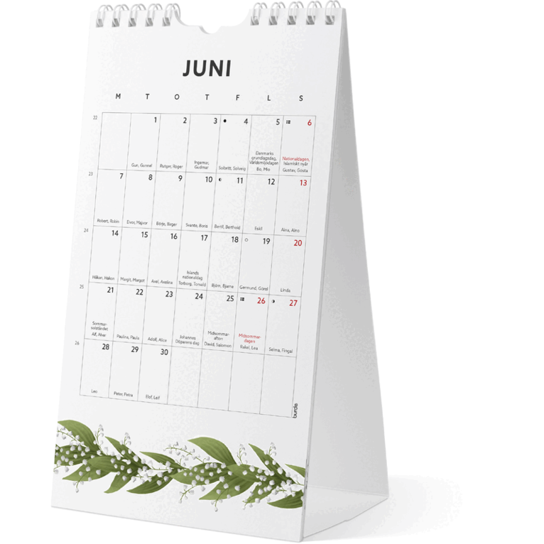 Väggkalender 2027 Mini Duo, Övrigt