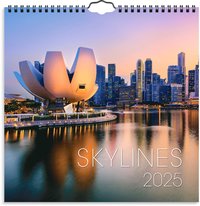 Väggkalender 2025 Skylines