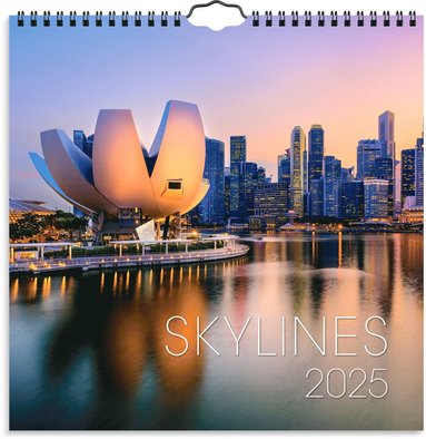 Väggkalender 2025 Skylines 1