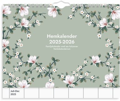 Väggkalender 2025-2026 Hemkalendern 1