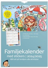 Familjekalender 2024-2025 Stickers