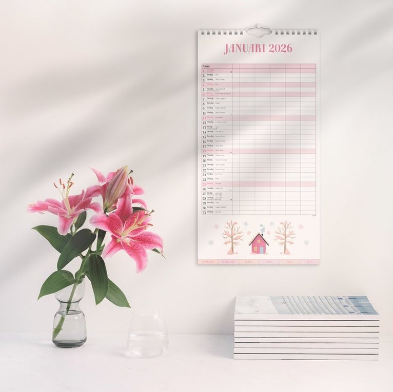 Familjekalender 2025-2026 Annies, Övrigt