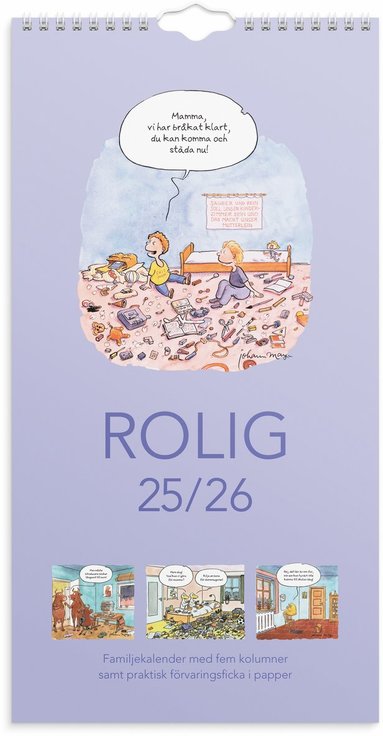 Familjekalender 2025-2026 Rolig 1