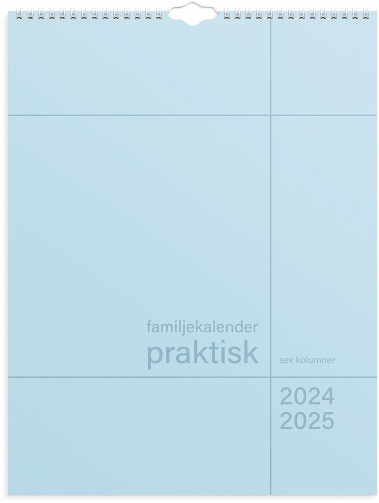 Familjekalender 2024-2025 Praktisk 1