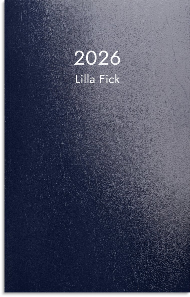 Kalender 2026 Lilla Fick blå kartong, Övrigt