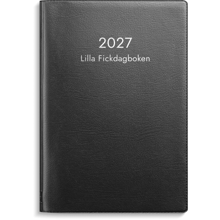 Lilla Fickdagboken 2027 svart plast, Övrigt