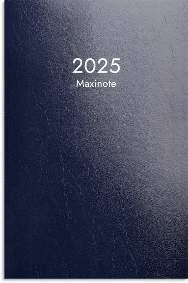 Kalender 2025 Maxinote blå kartong 1