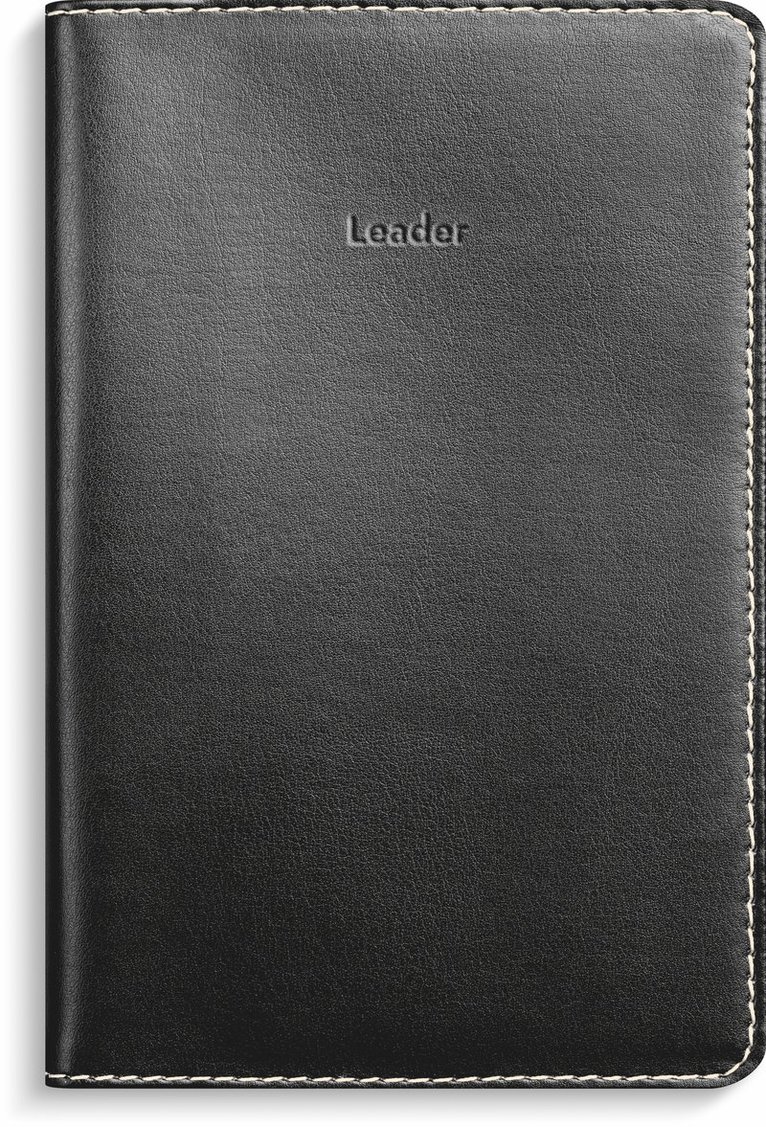 Kalender 2026 Leader svart konstläder spiralb, Övrigt