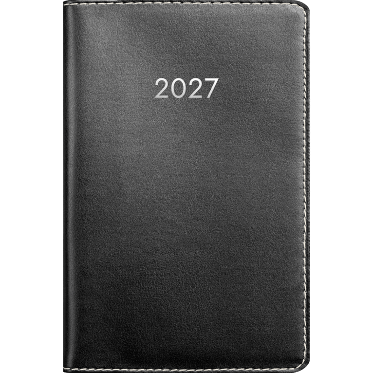 Kalender 2027 Prestige svart plast, Övrigt