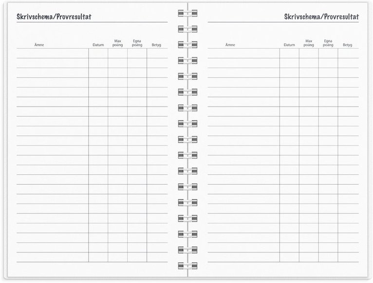 Kalender 2025-2026 Lilla Studieåret Fashion Line, Övrigt