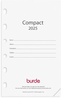 Kalender 2025 Compact kalendersats