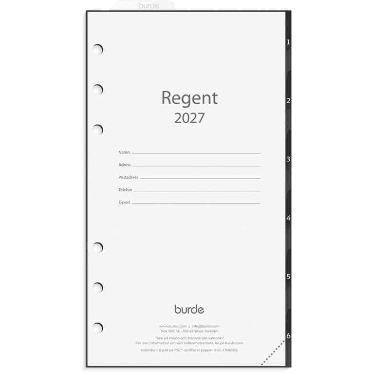 Regent grundsats 2027, Övrigt. Tillgänglighet: Lägg i varukorg