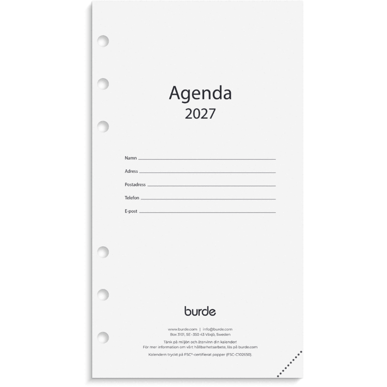 Regent kalendersats Agenda 2027, Övrigt. Tillgänglighet: Lägg i varukorg