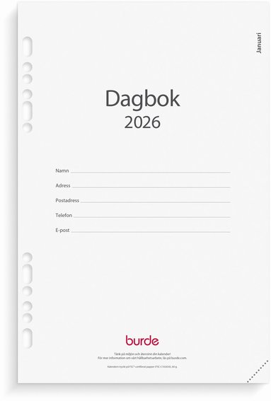 Kalendersats 2026 Business Dagbok 1