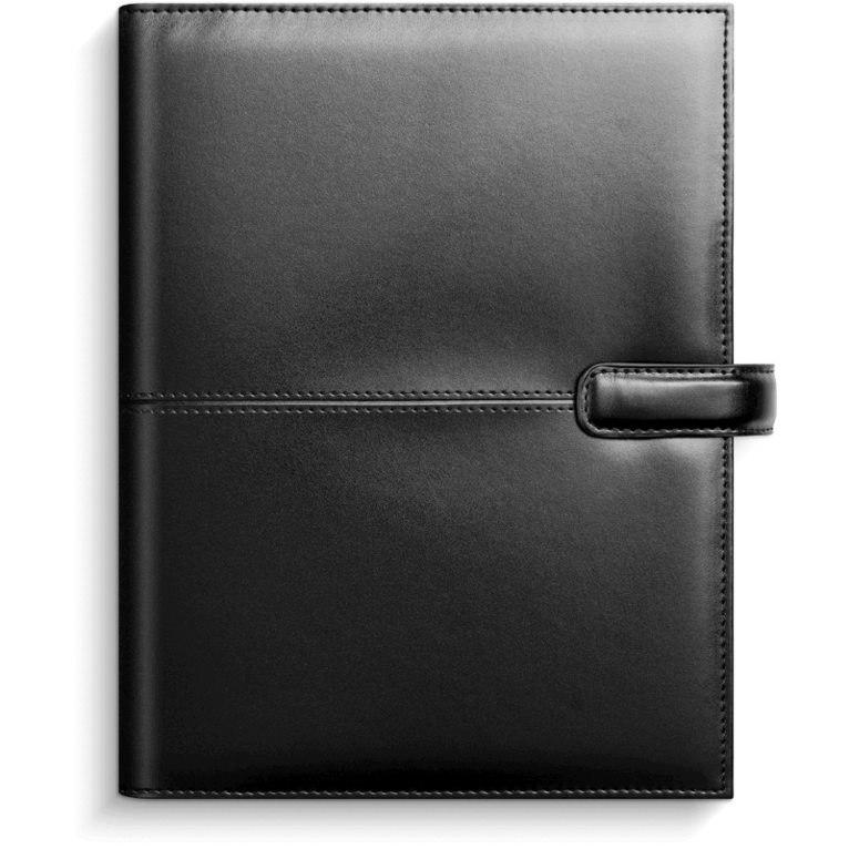 Business Systemkalender A5 2027 svart konstläder, Övrigt