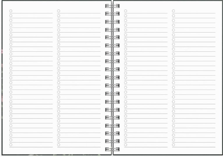 Kalender 2026 Senator A6 Story blomma, Övrigt