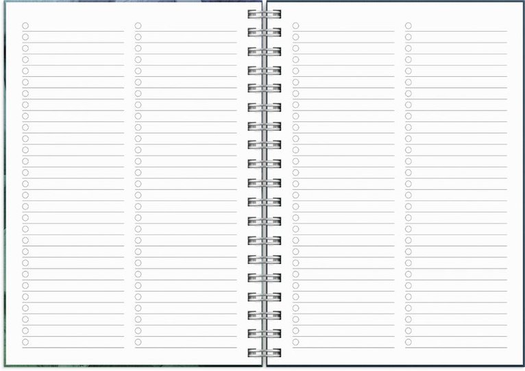Kalender 2025 Senator A6 Story blad, Övrigt