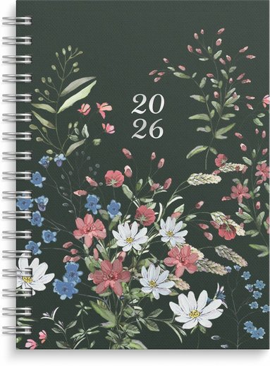 Kalender 2026 Weekly A6 Story blomma 1