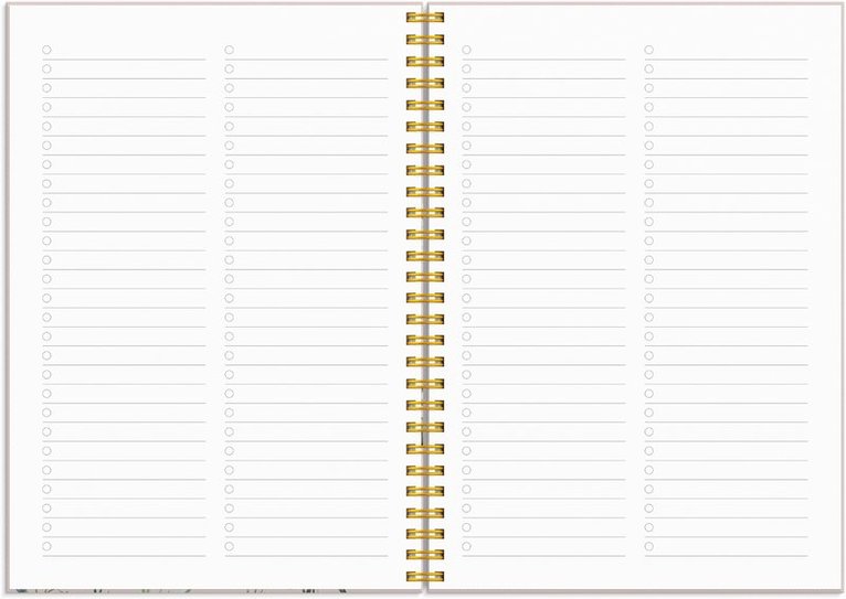 Kalender 2025 Senator A5 Story blomma, Övrigt