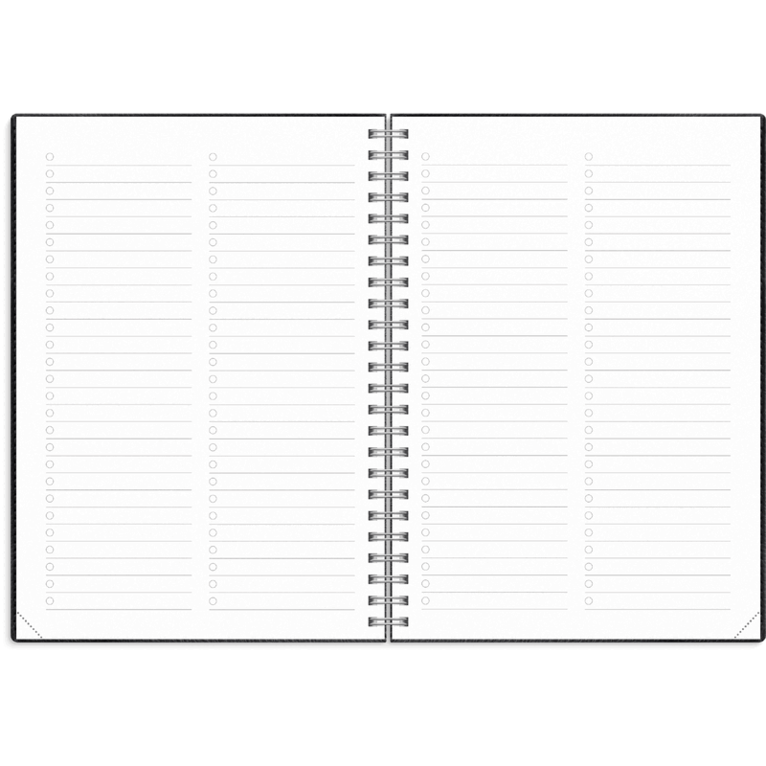 Kalender 2027 Senator A5 Twist svart, Övrigt