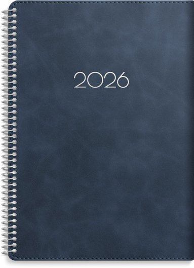 Kalender 2026 Senator A5 Twist blå 1