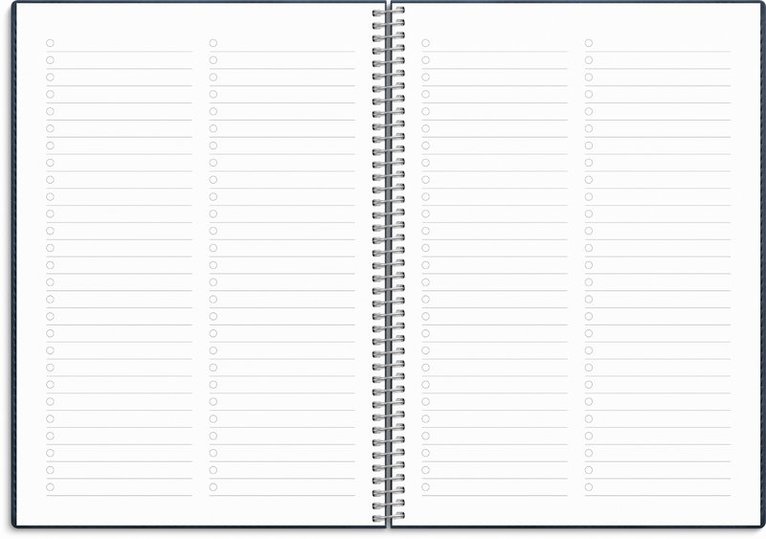 Kalender 2026 Senator A5 Twist blå, Övrigt