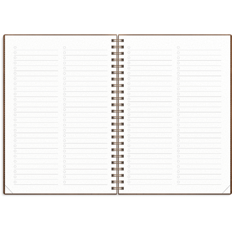 Kalender 2027 Senator A5 Twist brun, Övrigt