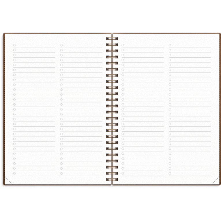 Kalender 2027 Senator A5 Twist brun, Övrigt