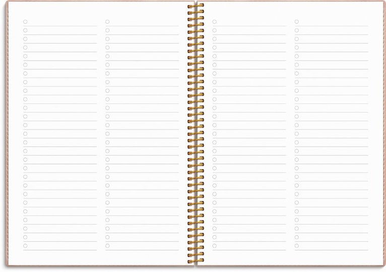 Kalender 2026 Senator A5 Twist rosa, Övrigt