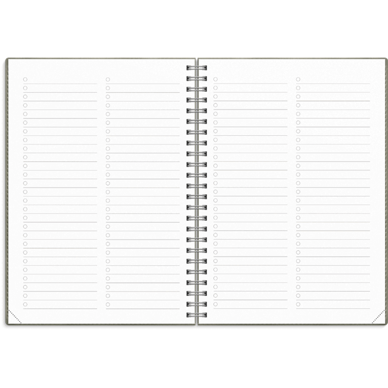 Kalender 2027 Senator A5 Twist grå, Övrigt