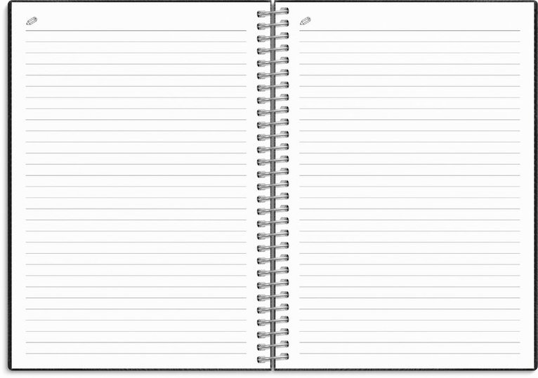 Kalender 2025 Liten Veckokalender Twist svart, Övrigt