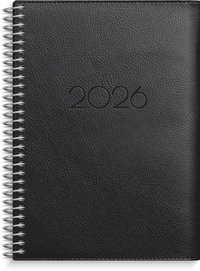 Kalender 2026 Liten Veckokalender Twist svart