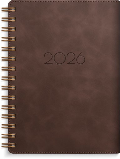 Kalender 2026 Leader Twist brun 1