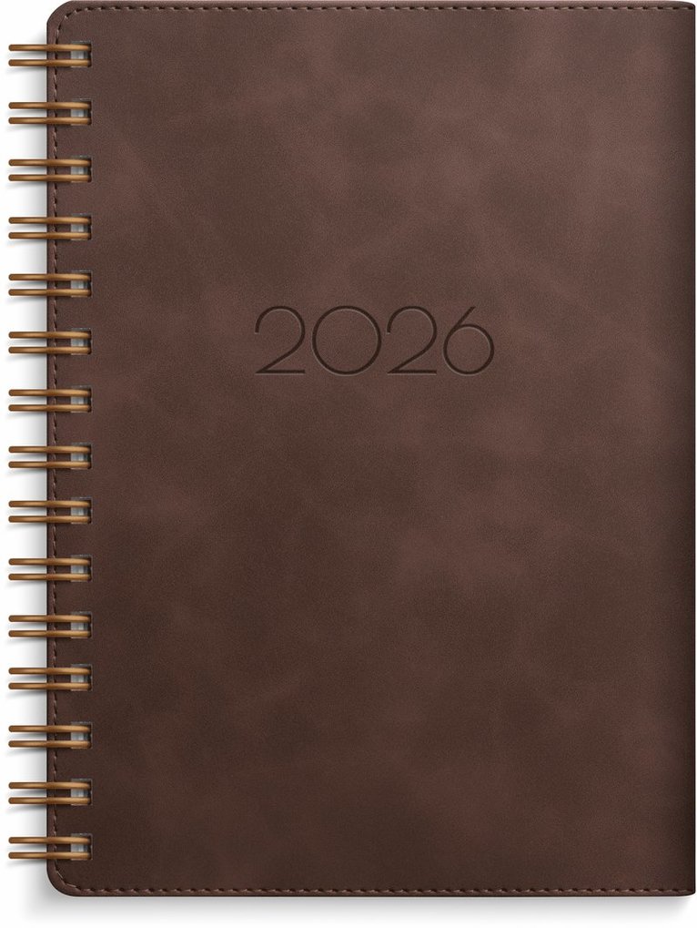 Kalender 2026 Leader Twist brun, Övrigt