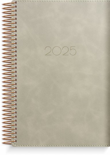 Kalender 2025 Dagbok Twist beige 1