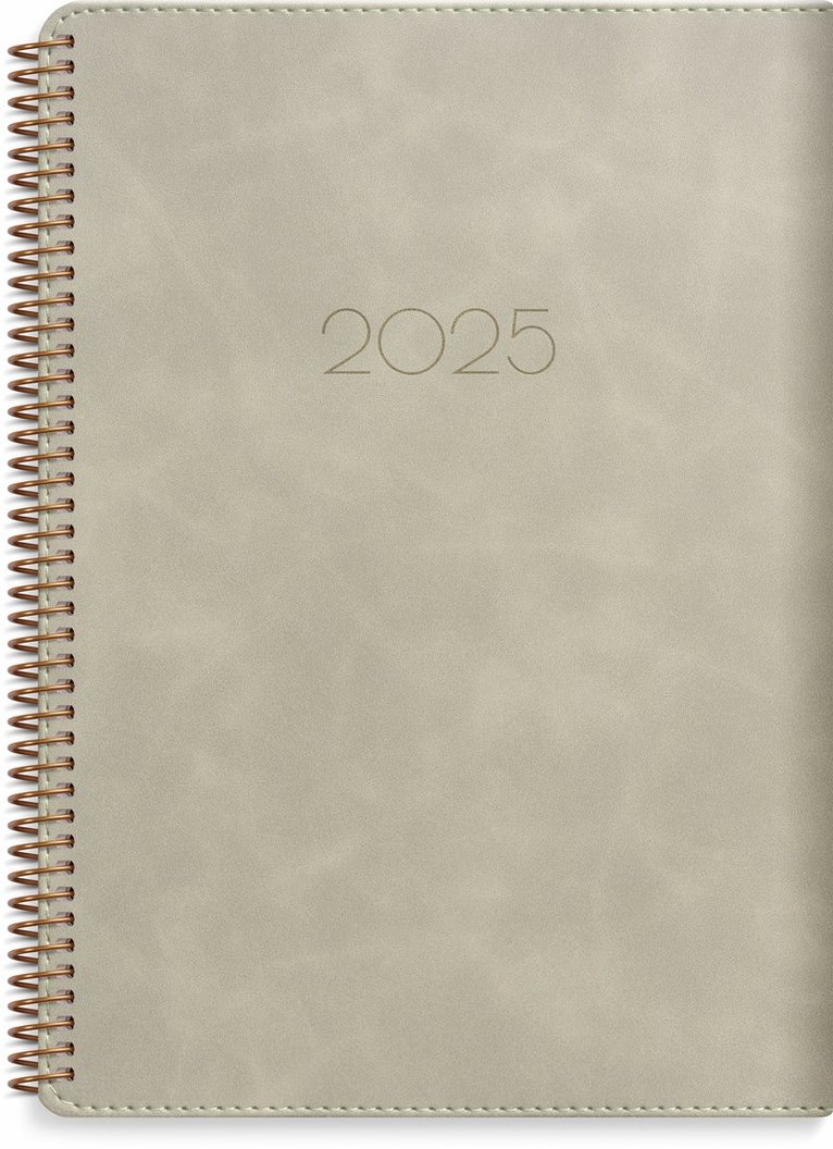 Kalender 2025 Business Twist beige, Övrigt