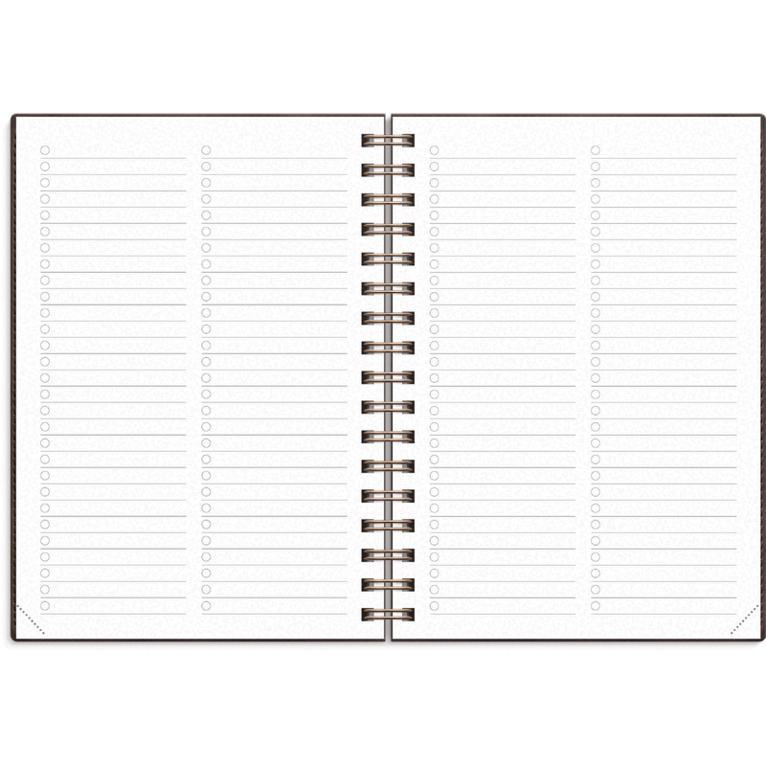 Kalender 2027 Senator A6 Twist brun, Övrigt
